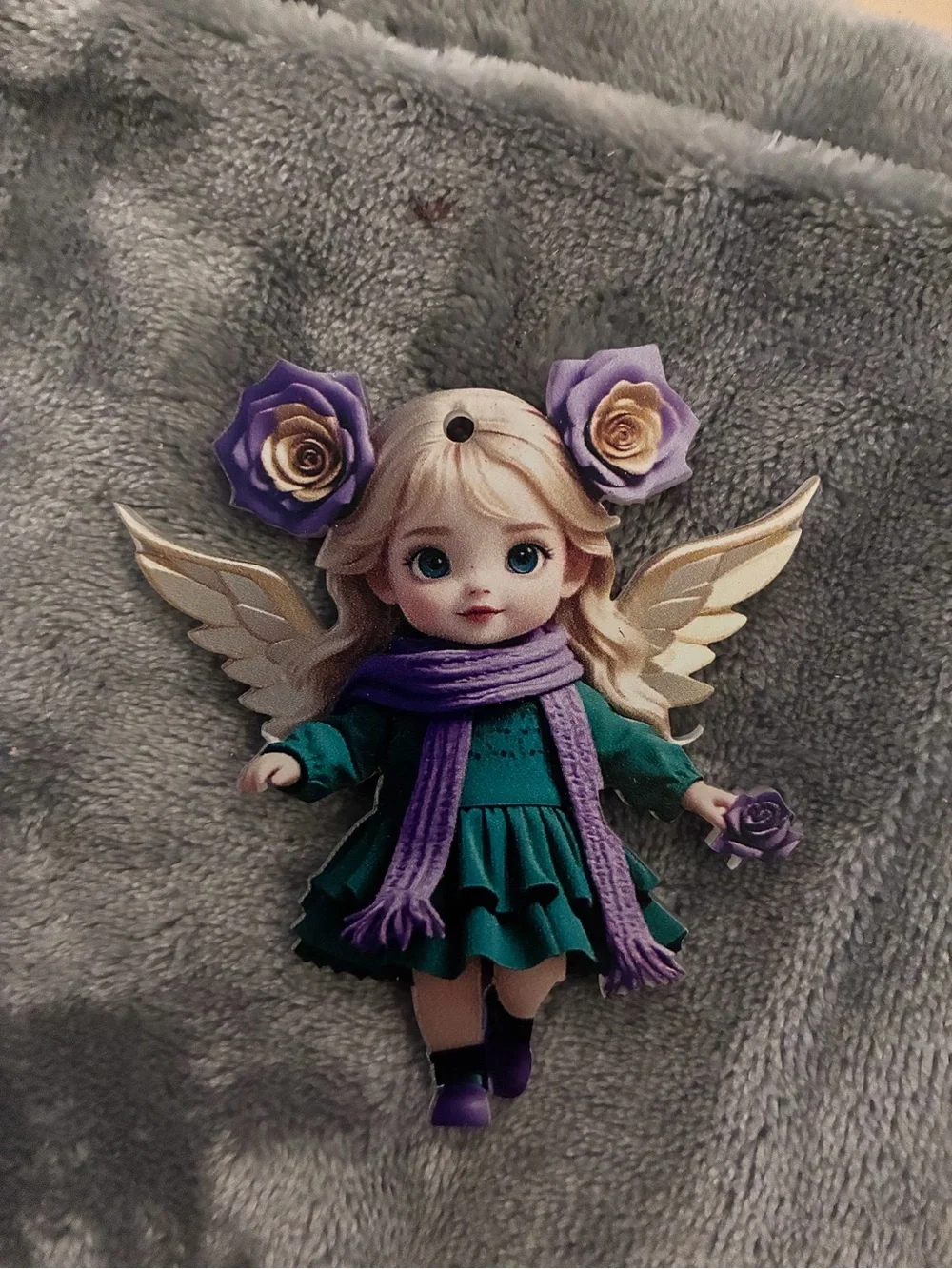 Princess Angel Ornament Christmas Tree Hanging Fairy Doll Nursery Party Decor